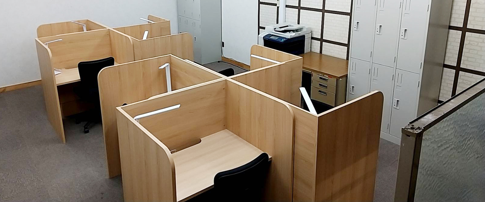 さくらテレワークステーション2階レンタルブース